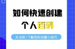 如何快速创建百度百科网站？网站创建流程详解