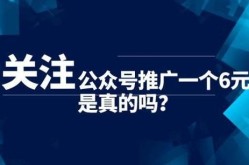 公众号推广一个6元是否值得？有哪些更好的推广方式？