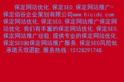 保定SEO公司，哪家服务更可靠？