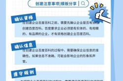 百度百科创建品牌页面需要哪些步骤？品牌百度百科创建有何优势？