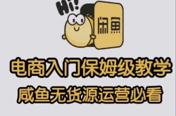 小白无货源电商入门教程，带你轻松上手