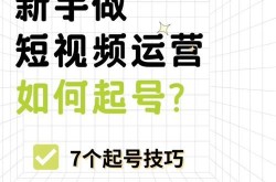 短视频起号方案如何高效实施？哪些技巧能快速提升点击率？