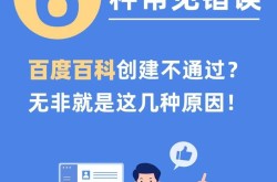 百度百科网站创建有哪些方法？常见误区