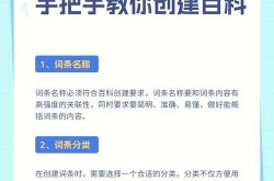 百科产品词条如何创建？产品词条创建攻略