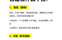 可以个人开店的电商平台有哪些？哪个更适合小白？