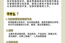 电子商务大专就业方向，哪些工作可选？