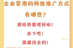 常用的网络推广方法有哪些？哪种效果最佳？