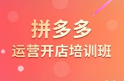 拼多多电商运营培训哪里好？专业课程推荐