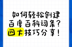 公司如何高效创建百科词条？有哪些策略？