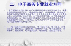 本科电子商务专业属于哪个大类？发展方向如何？