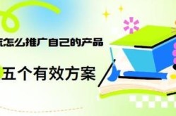 如何有效推广自己的产品？有哪些性价比高的方法？