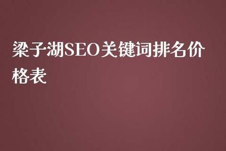 梁子湖关键词排名优化价格怎样？哪家公司性价比高？