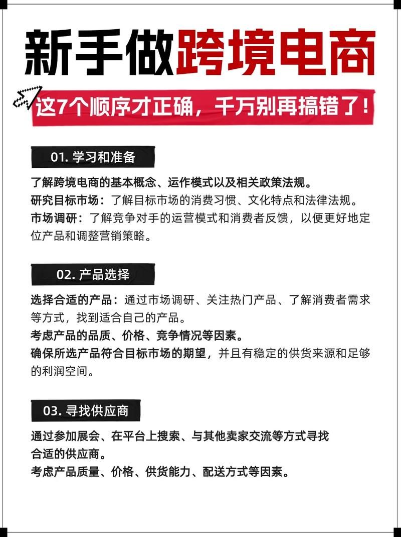 新手如何学做跨境电商？入门教程分享