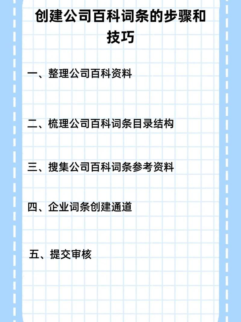 如何创建并优化百科词条以提升公司知名度？