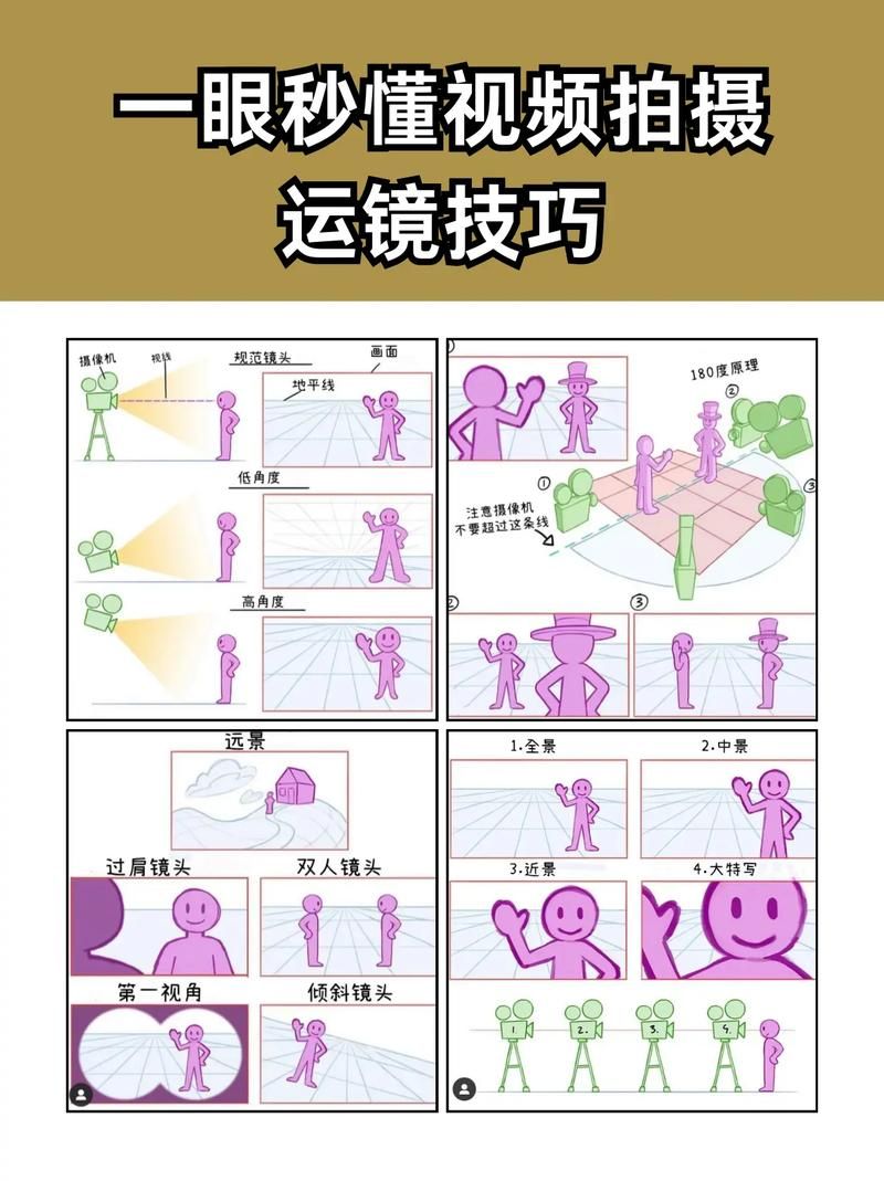 短视频拍摄有哪些基本手法？掌握哪些技巧？