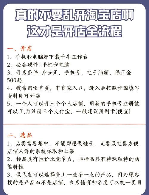 淘宝网店开设详解：新手必看步骤教程