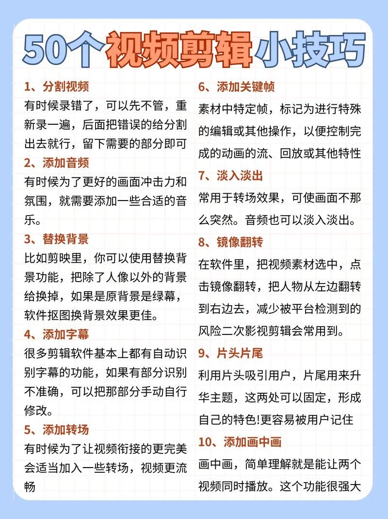 快速掌握短视频剪辑技巧，有哪些实用建议？