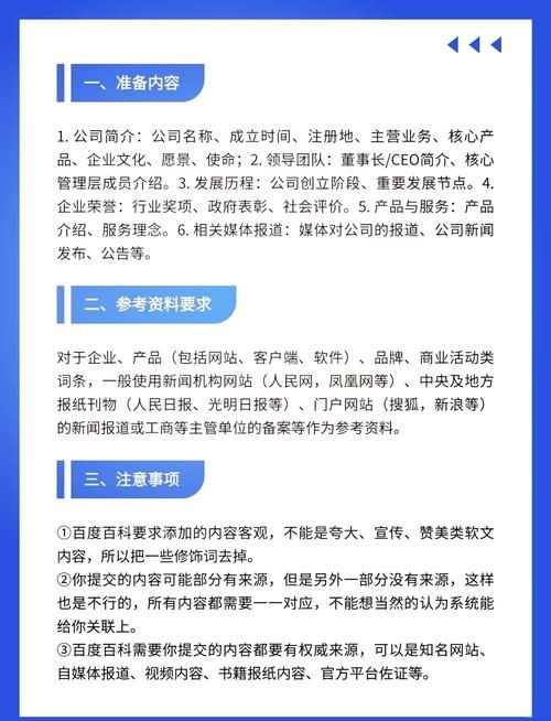 企业创建百度百科，年费包含哪些服务？