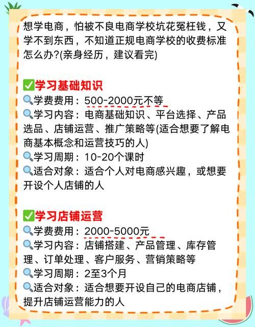 电商运营培训班学费多少？如何选择？